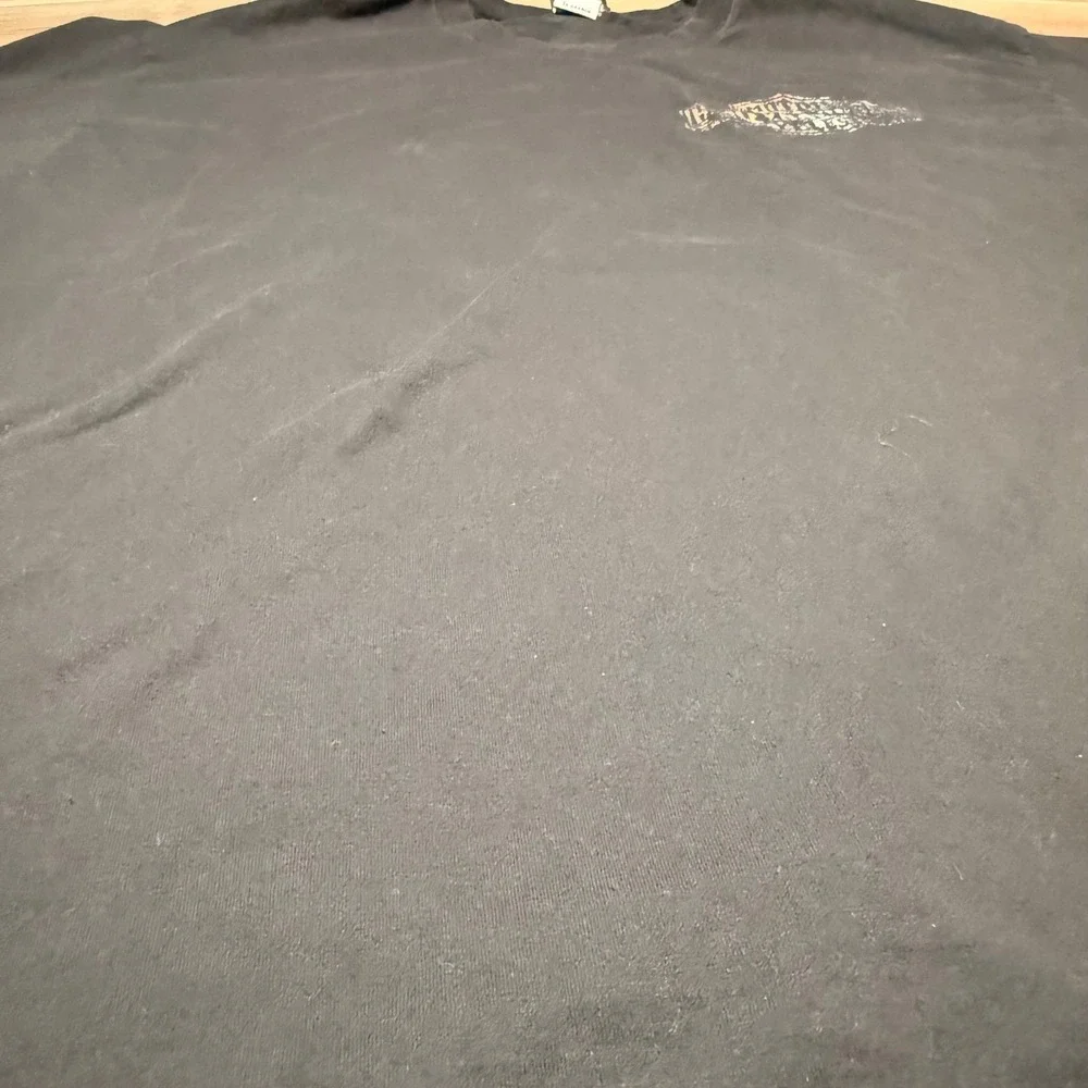 Harley-Davidson T-Shirt Mens 2XL Black Orlando Florida Skull Wrench Graphic 2014